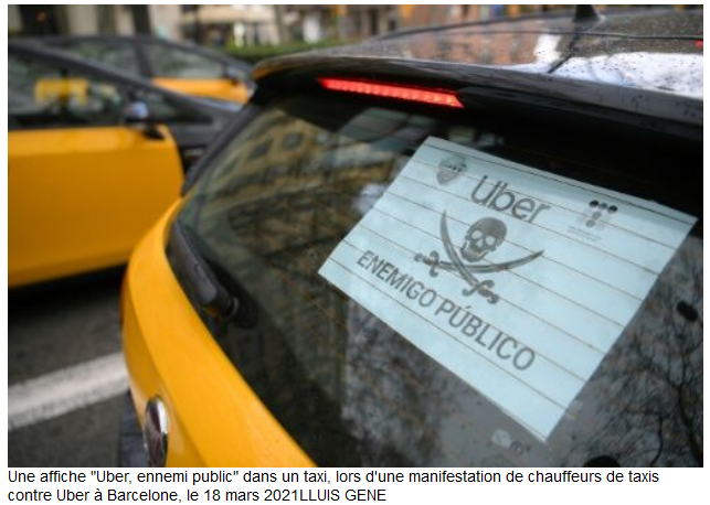 Bruxelles zone sans Uber. L’exemple de la lutte des taxis à Barcelone.... une victoire contre Uber