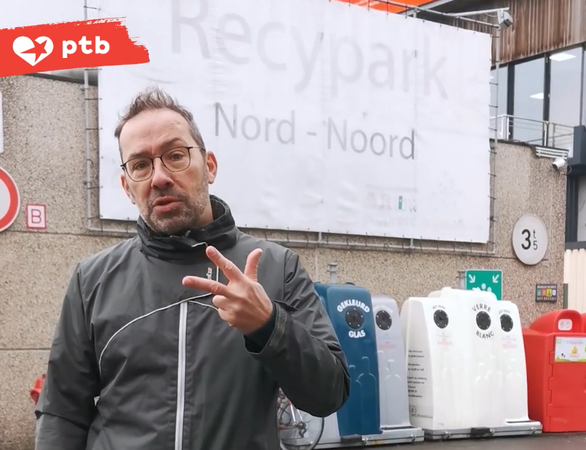 4.000 tonnes de dépôts sauvages collectées chaque année dans les rues de Bruxelles : le PTB demande 1 ramassage des encombrants par mois dans toutes les communes