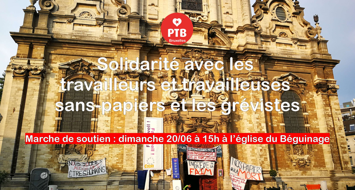 Solidarité avec les sans-papiers et les gréviste : marche de soutien ce dimanche